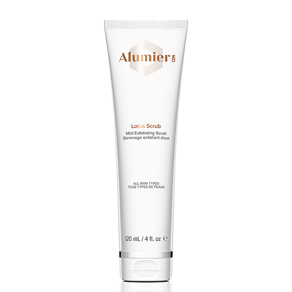 a white tube of scrub