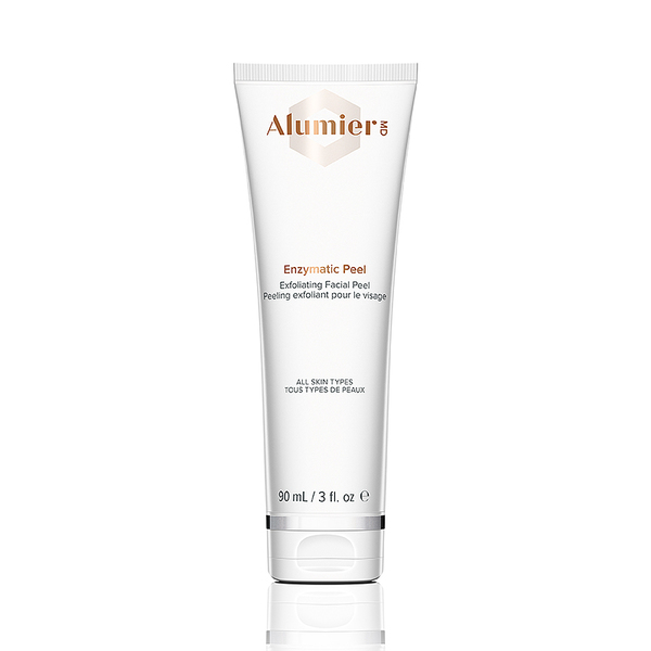 a white tube of face wash